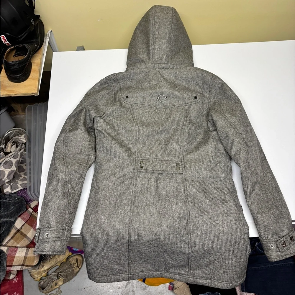 Women's Gray Ski & Snow Jacket - Picture 3 of 6